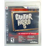 Guitar Hero 5 (seminuevo) - Play Station 3