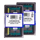 Memória Kingston Ddr3 4gb 1066 Mhz Notebook 1.5v C/01 Unid