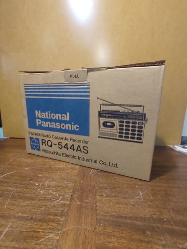 Radio Cassette Nacional Panasonic Rq 544 As Unica