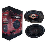 Juego De Parlantes Maverik Coaxiales 6x9 4 Vias 650w Premium