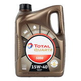 Aceite 15w 40 Mineral Total Quartz 5000 Nafta Diesel 4lts