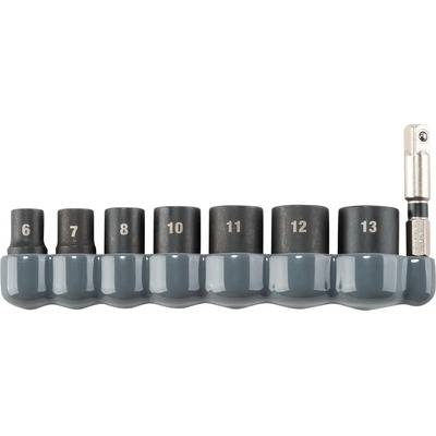 Juego De 8 Dados De Impacto Milimétricos 1\u002F4 Makita E01694 | Envío gratis