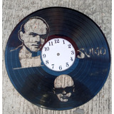 Sumo Luca Prodan - Reloj Artesanal Calado En Disco De Vinilo