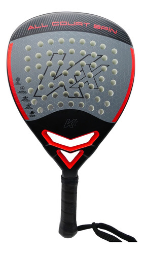 Pala De Pádel Raqueta K6 Paddle Carbon All-court Spin