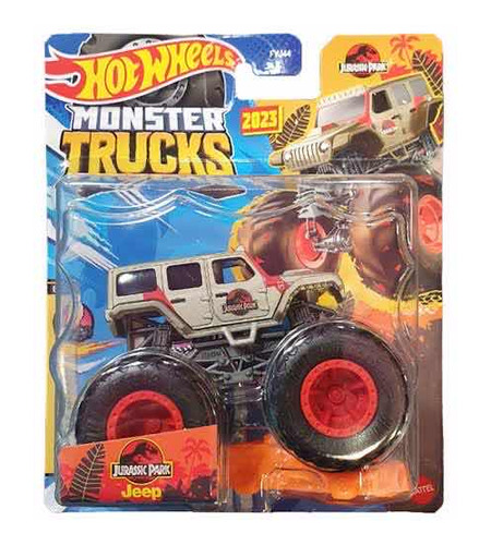 Hot Wheels Monster Trucks Jurassic Park Jeep Monster Truck