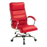 Office Star Fl Series - Silla Ejecutiva Ajustable De Piel S.