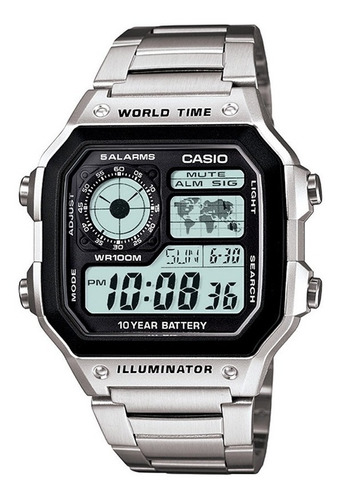 Reloj Casio Clasic Ae-1200whd-1a Venta Oficial 24 Meses Gtia