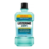 Enxaguante Bucal Listerine Menta Suave Zero Álcool 500ml