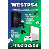 Servicio Técnico Joystick Y Consolas Ps4 Ps5 Xbox One Series