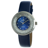 Reloj Peugeot Para Mujer 3041sbl Color Azul Pantalla