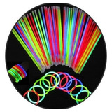 45 Pulsera Cyalume Neon Luminosa Fiesta Glow Boda Batucada