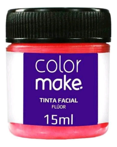 Tinta Facial Neon 15ml Colormake Unitário