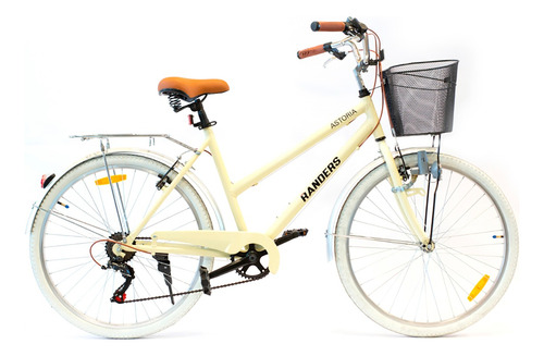 Bicicleta Paseo R26 Randers Aluminio Vintage Mujer 7 Veloc  