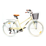 Bicicleta Paseo R26 Randers Aluminio Vintage Mujer 7 Veloc  