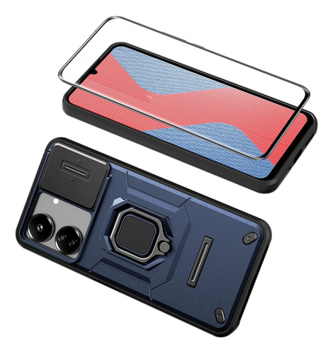 Funda For Redmi Poco C65 13c 13r 5g Tener Vidrio Membrana