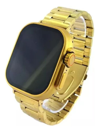 Relógio Smartwatch 24k Ultra Gold Mini 41mm