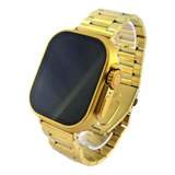 Relógio Smartwatch 24k Ultra Gold Mini 41mm