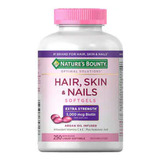 Hair, Skin & Nails, 250 Cápsulas, Nature's Bounty