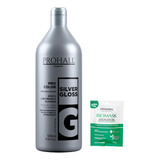 Prohall Máscara Matizadora Silver Gloss Loiro Branco 500ml