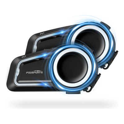 Intercomunicador Para Casco Fodsports Fx7 Mesh Intercom Par