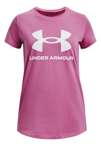 Polera Ua Sportstyle Niña Morado Under Armour