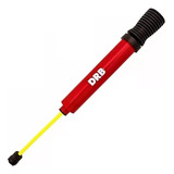 Inflador Drb Doble Acción Pico Extensible Futbol Voley New Color Rojo