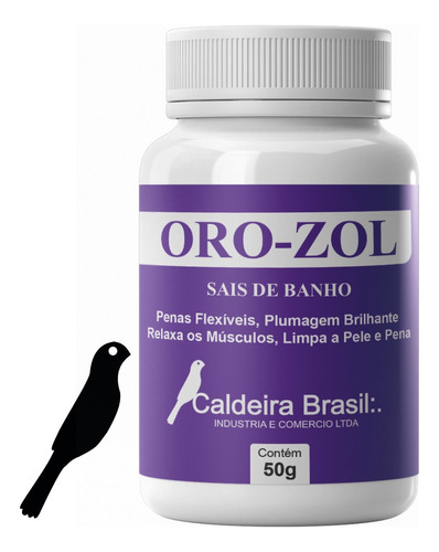 Oro-zol Sais De Banho - Caldeira Brasil - 50g  Melhor Brasil