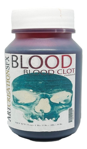 Sangre Falsa Coágulo Profesional 250ml Artcreationsfx