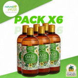 Pack X 6- Acondiconador Oasis 520- Vegano- Caspa, Seb, Caída