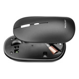 Mouse Sem Fio Bt+ 2.4 Ghz 1600 Dpi Preto Usb Multilaser