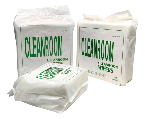Cleanroom Wipers Pano Limpeza Antiestático Com 300 Unidades