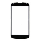  Solo El Vidrio Frontal Para LG E960 Nexus Google Negro Marca Nuevo No Es El Tactil!