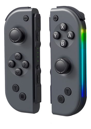 Controle Joystick Joycon Rgb Led Par Nintendo Switch Novo