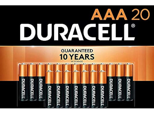 Baterias Alcalinas Aaa  - Duracell Coppertop - X20 Unidades