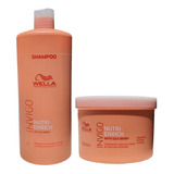 Wella Enrich Invigo-shampoo 1litro E Mascara 500ml Oferta!