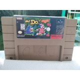 Juego Mr. Do! Arcade Classic Super Nintendo Snes