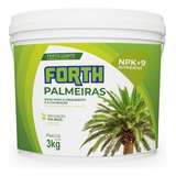 Fertilizantes Forth Palmeiras Balde 3kg Crescimento +verde