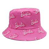 Sombrero De Pescador Estampado Rosa Barbie