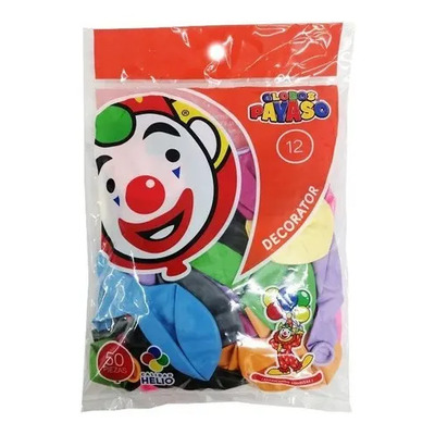 Globos #12 Bolsa Con 50 Piezas Con Colores Surtidos | MercadoLibre