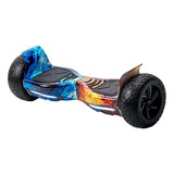 Hoverboard Skate Elétrico 8,5 Polegadas Cross Cor Fogo Gelo