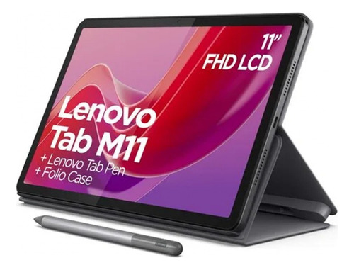 Tablet Lenovo M11 128gb 8gb Ram + Lapiz 10.9 Pulgadas Color Negro
