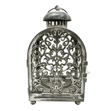 Farol Porta Vela Fanal Metalico Vintage M3 - Sheshu Home