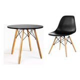 Mesa E Cadeira De Jantar Decorativa Charles Eames Eiffel