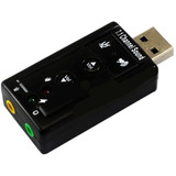 Adaptador Placa De Som Usb 7.1 Entrada P2 Fone E Microfone