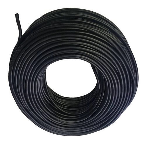 Rollo De Cable Para Microfono Negro Cysamex 2x20 50 Mts