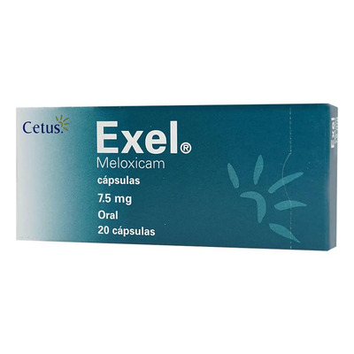 Exel Cápsula 7,5 Mg, 20 Cápsulas | Envío gratis
