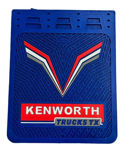 Loderas Para Camion Kenworth 3v Azul 24x30 Pulgadas (par)