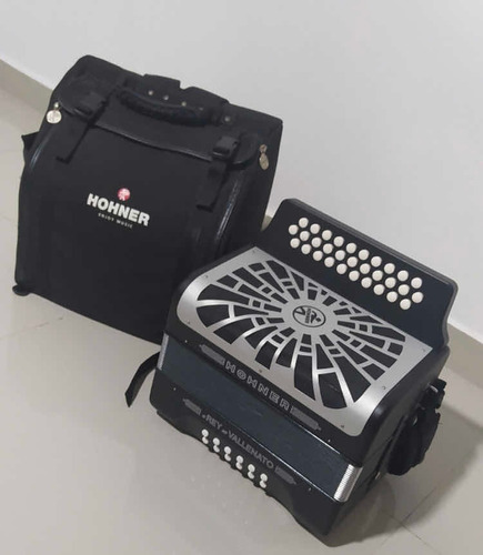 Vendo Acordeon Rey Vallenato Hohner Negro Única Oportunidad 