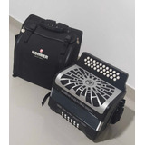 Vendo Acordeon Rey Vallenato Hohner Negro Única Oportunidad 