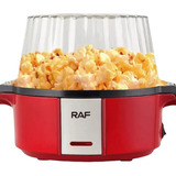 Máquina Para Hacer Popcorn Palomitas Maíz Cabritas 700w Raf Color Rojo